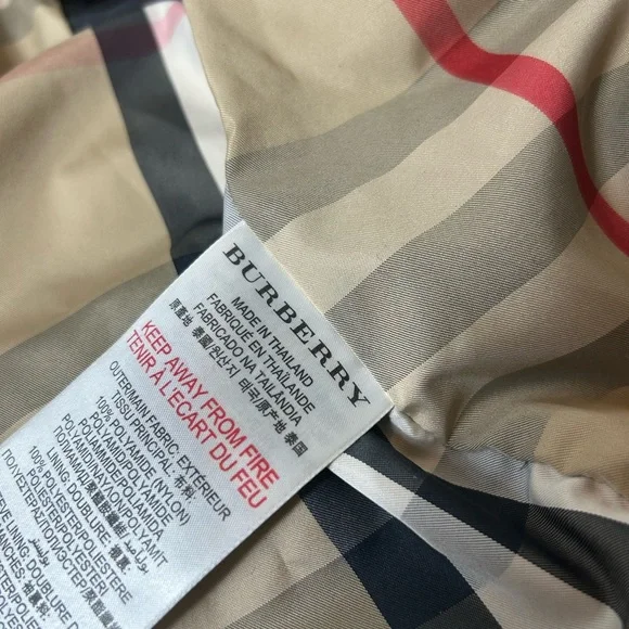 Authentic Burberry Down Puffer Jacket Boys - Picture 6 of 6